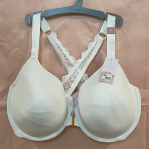 Cacique 44F front close racer back bra